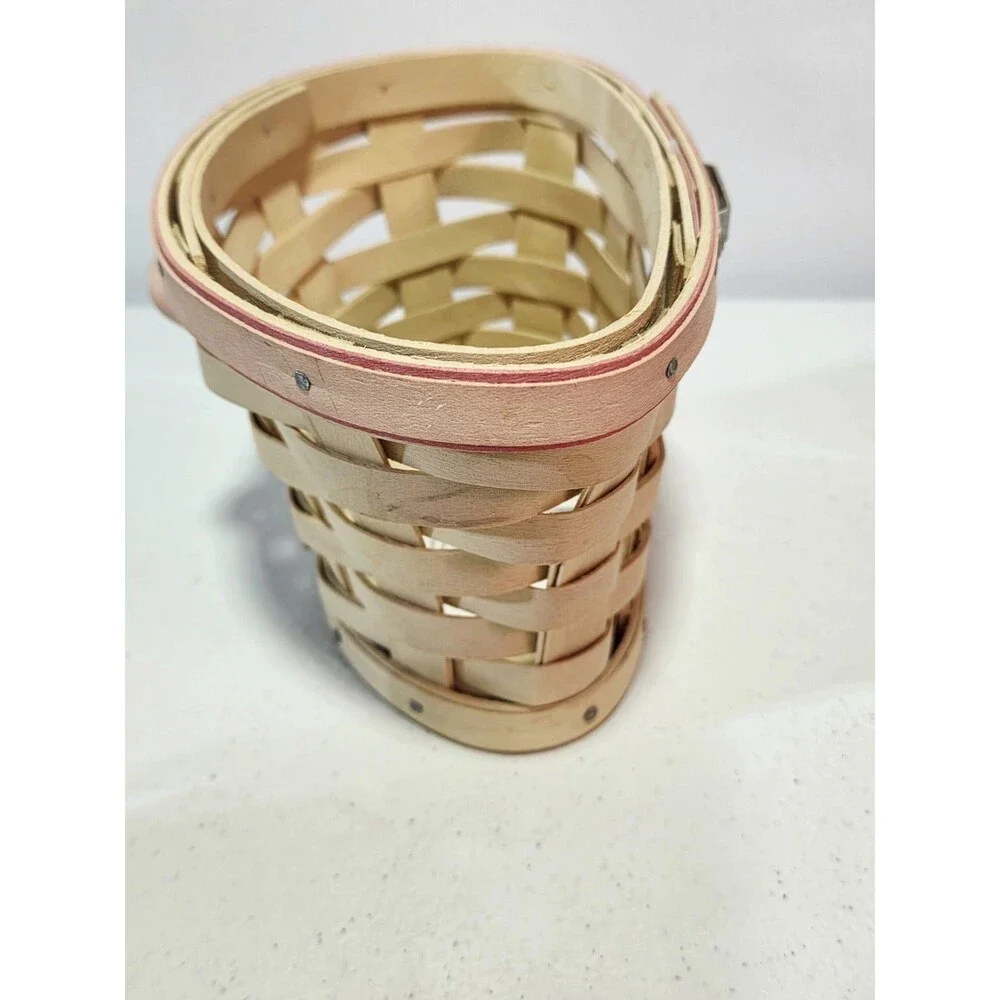 2007 Longaberger Horizon of Hope Basket Combo Whitewashed  With Liner Protector
